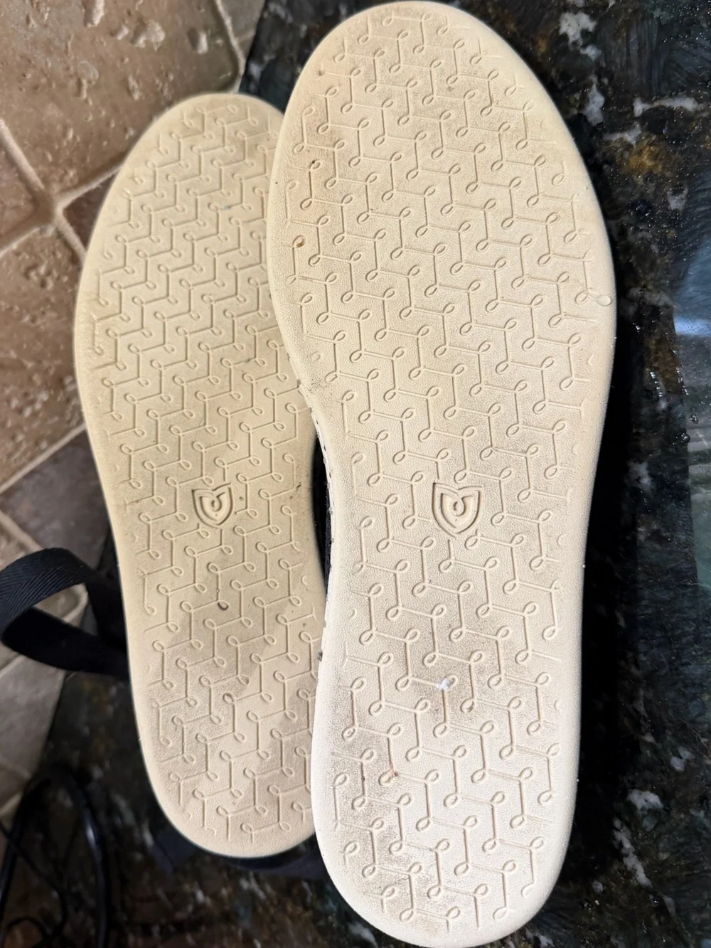 Rothy’s nearly-new Boardwalk Espadrilles with ankle ties - size 9